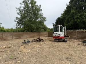 Création de pelouse après nivellement 2